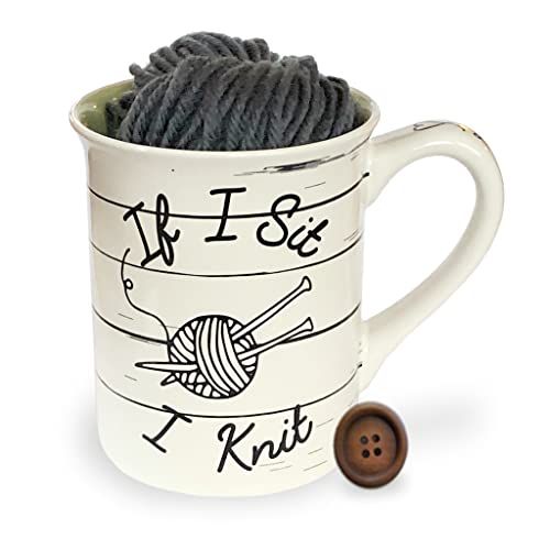  Knitting Gifts for Women - Funny Humor Saying I Knit
