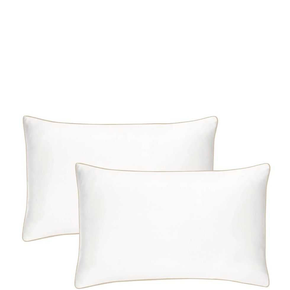 Iluminage Skin Rejuvenating Anti-Aging Copper Pillowcase Duo - Ivory White
