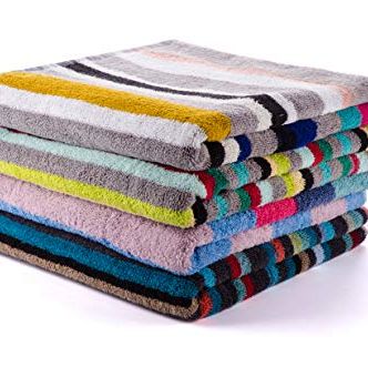 TRIDENT 6 Piece Towels, Fast Dry Soft Absorbent Low lint Bath Towels, Hotel  and spa Quality, 2 Bath Towels, 2 Hand Towels, 2 wash Cloths, Charcoal