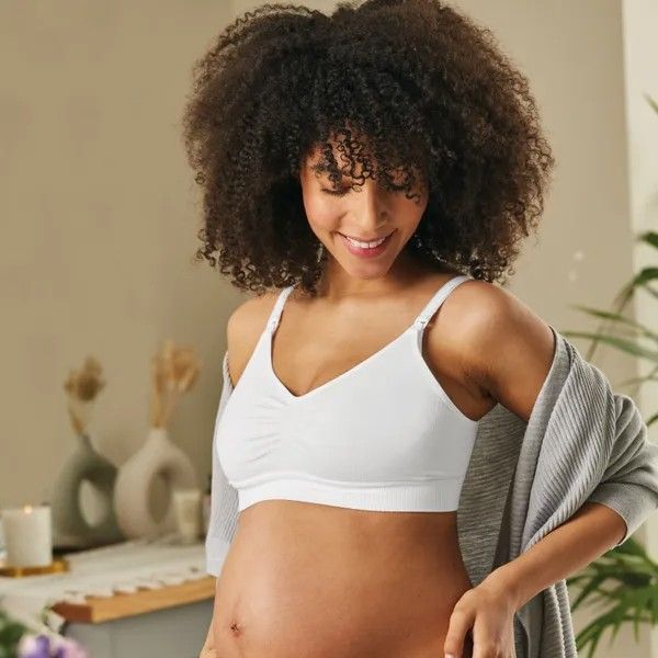 Fashion Cotton Lace Maternity Nursing Bra Underwear Clothes For Pregnant  Women Brazier