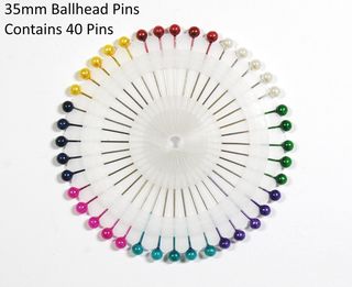 35mm Round Ball Head Sewing Pins