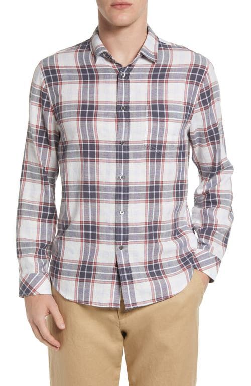 Wyatt Plaid Cotton Button-Up Shirt