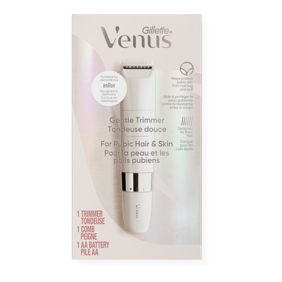 Gentle Trimmer for Pubic Hair and Skin