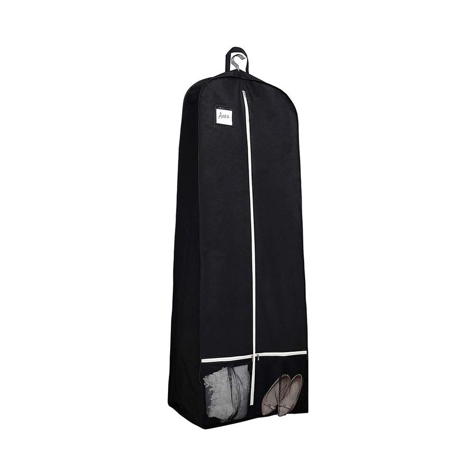Travel Suit Bag Garment Bag Long Dress Black for Hanging Clothes Carrier  Cover