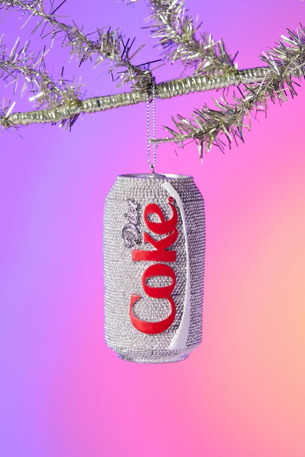 Sparkle Diet Coke Ornament