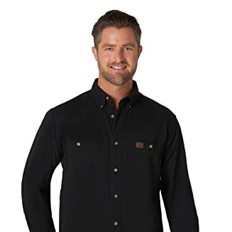Wrangler Riggs Logger Twill Long-Sleeved Shirt