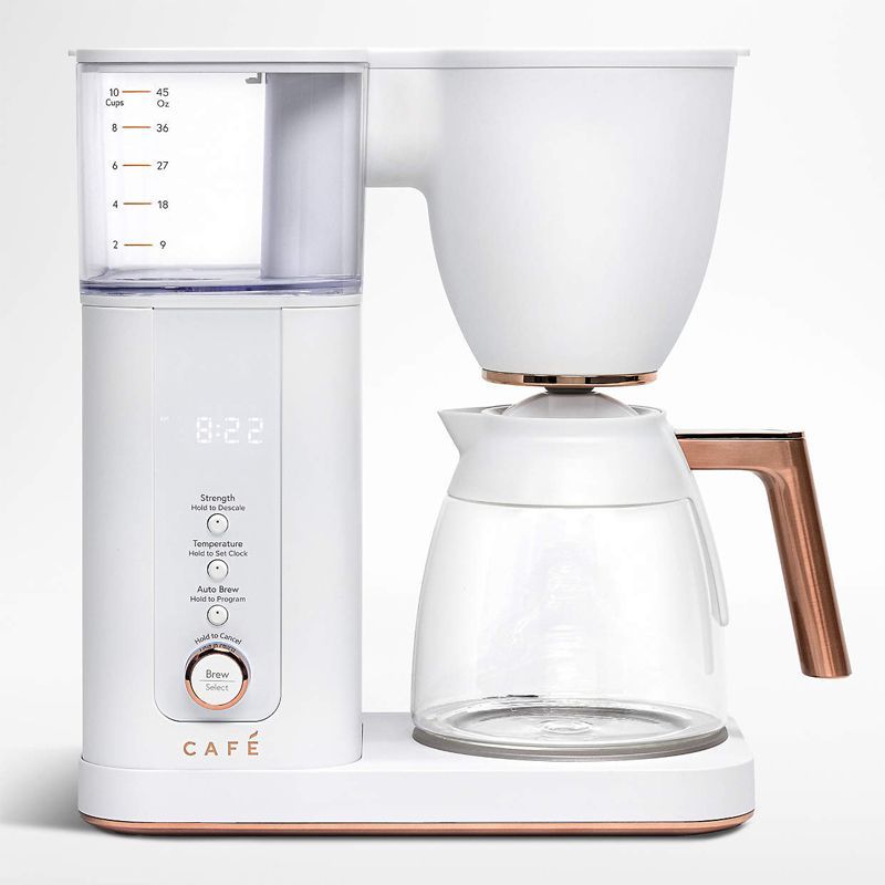 10-Cup Drip Coffee Maker with Glass Carafe