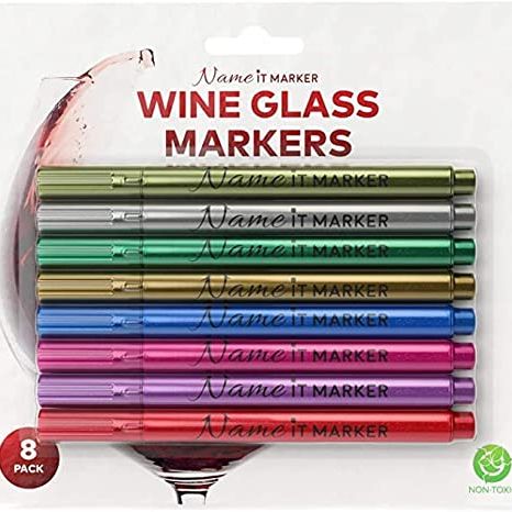 Wine Glass Markers