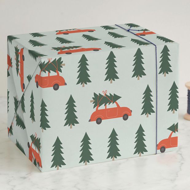Tree Lot Wrapping Paper