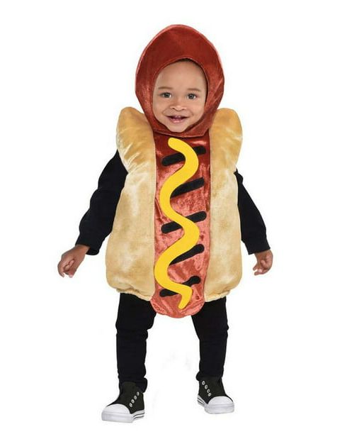 Mini Hot Dog Halloween Costume