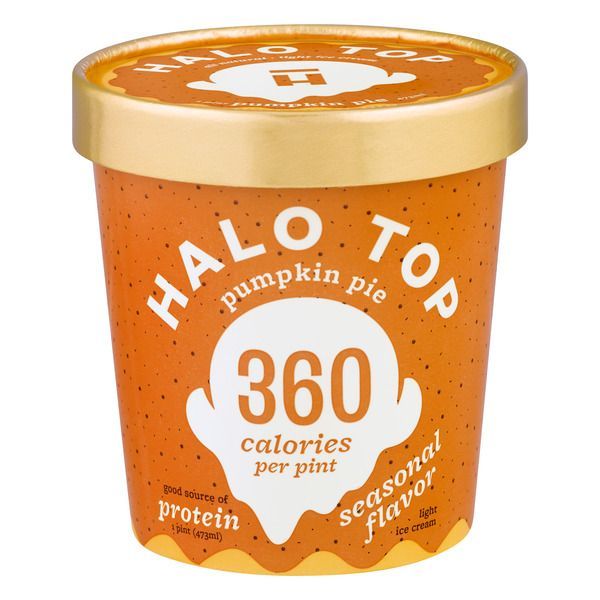 Halo Top Light Ice Cream - Pumpkin Pie - 1 Pint