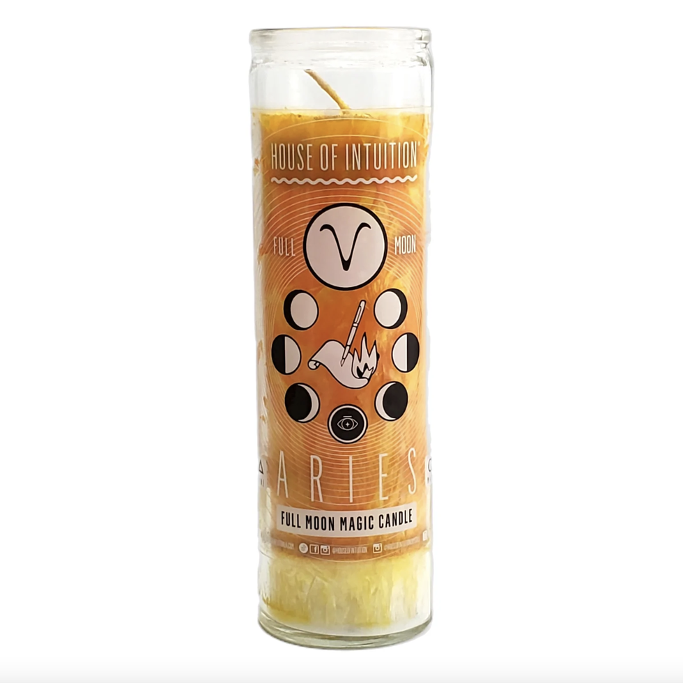 Full Moon in Aries Candle (Limited Edition) 