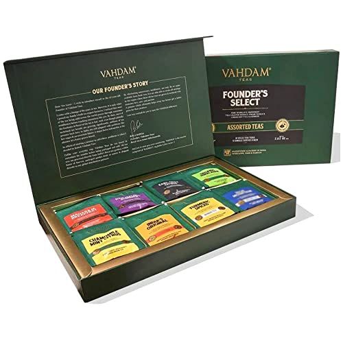 VAHDAM India Assorted Tea Bag Sampler