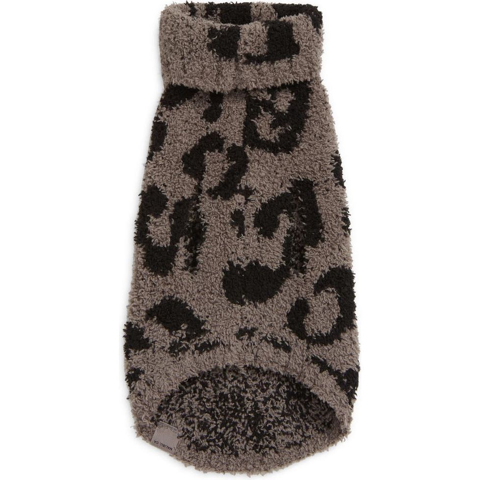 Barefoot Dreams CozyChic™ Leopard Dog Sweater