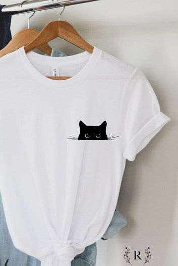 Cat in Pocket T-Shirt