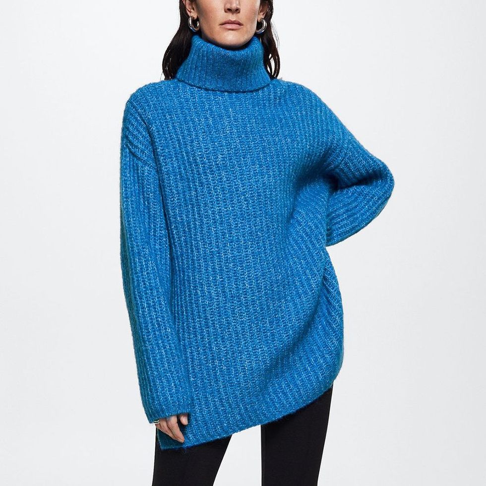 Oversized Perkins Neck Sweater  