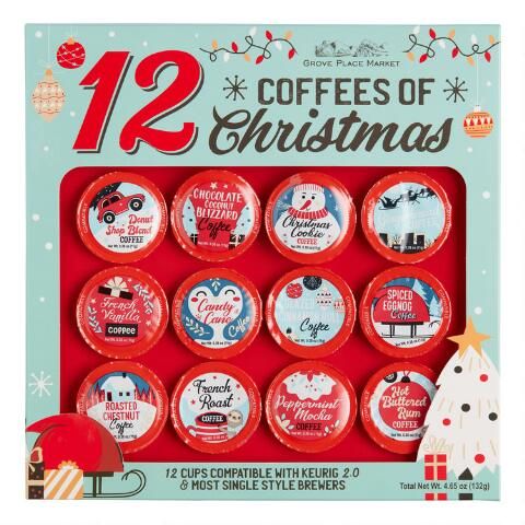 12 Coffees Of Christmas Coffee Pods