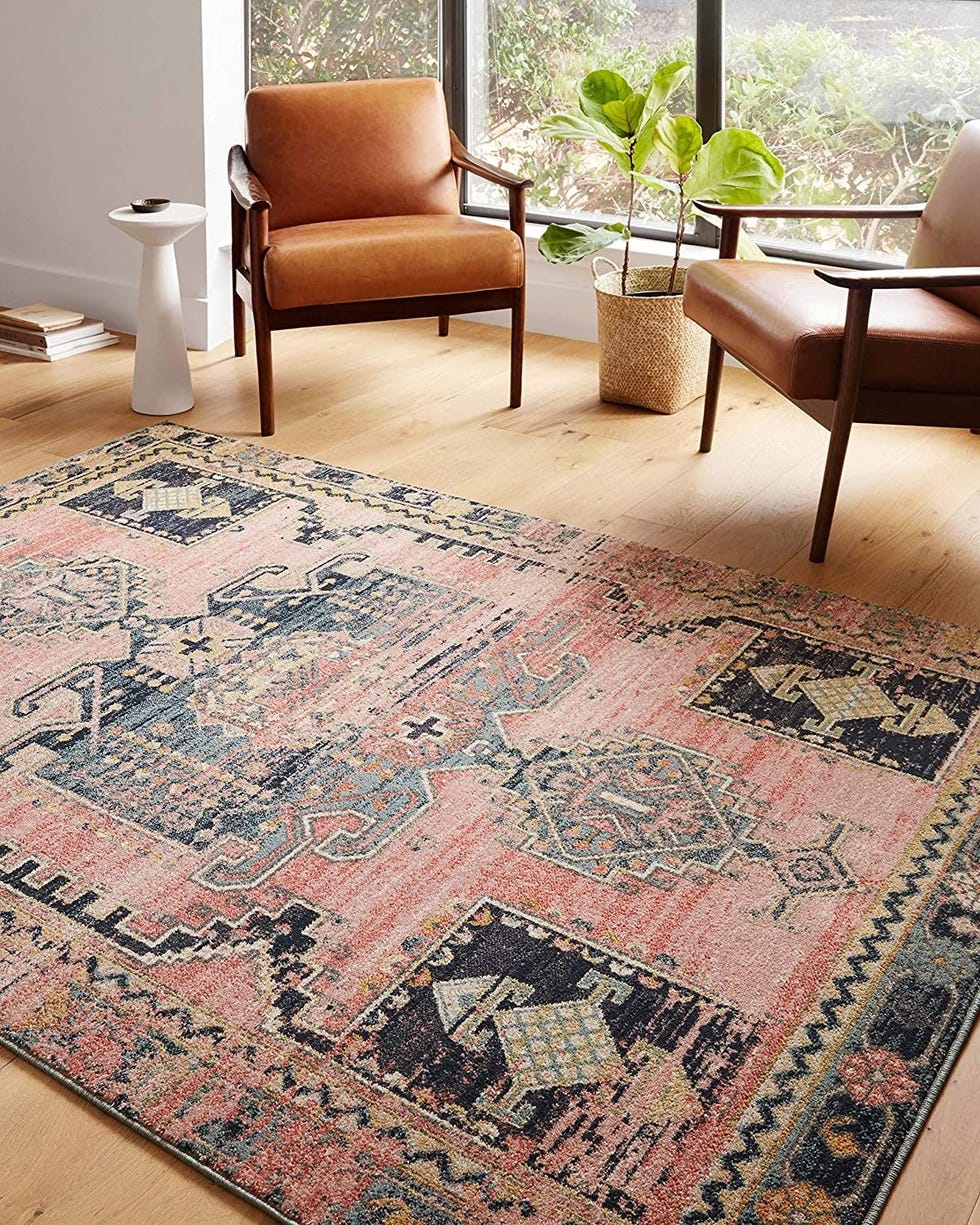 Buy ZESPER Home Moroccan Ogee Plush Area Rug Carpet Floor Mat for