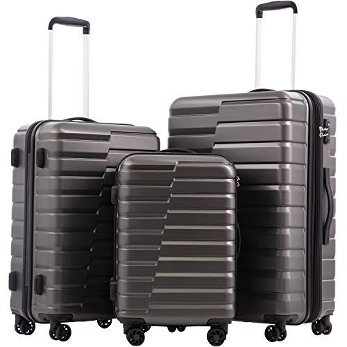 Luggage Expandable Suitcase, 3 Piece Set