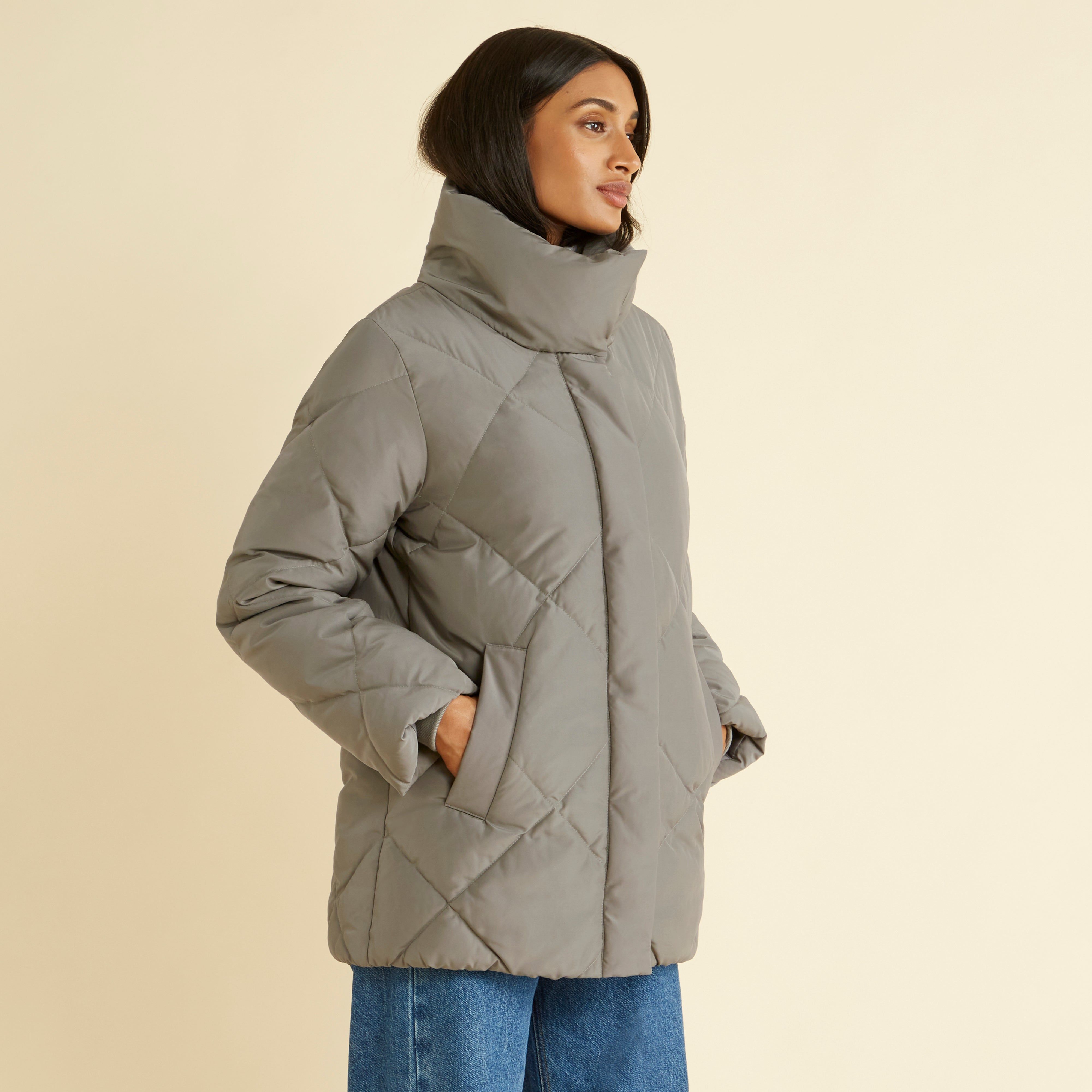 everlane renew short puffer