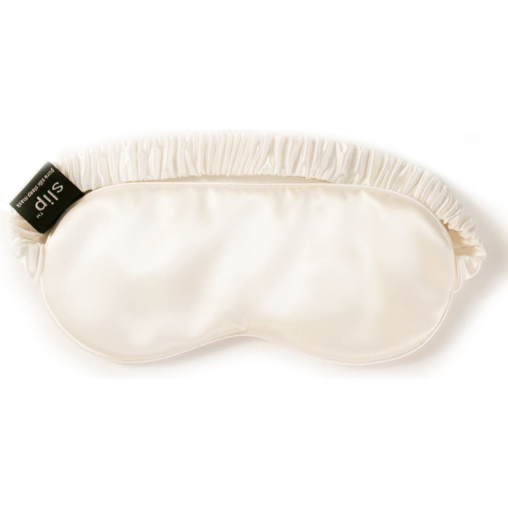 Pure Silk Sleep Mask in White at Nordstrom