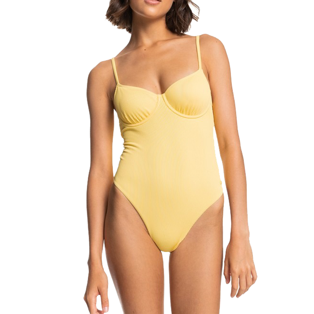 Love the Muse rib-knit one-piece swimsuit