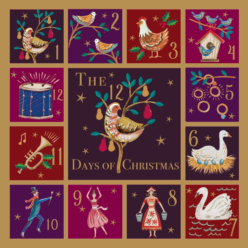 Twelve Days Charity Christmas Cards