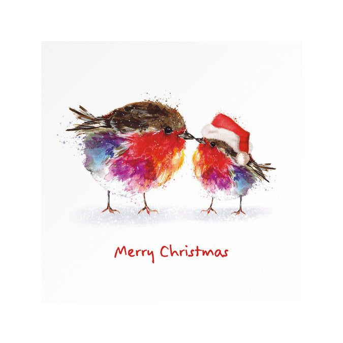 Fluffy Robin & Junior Christmas Cards