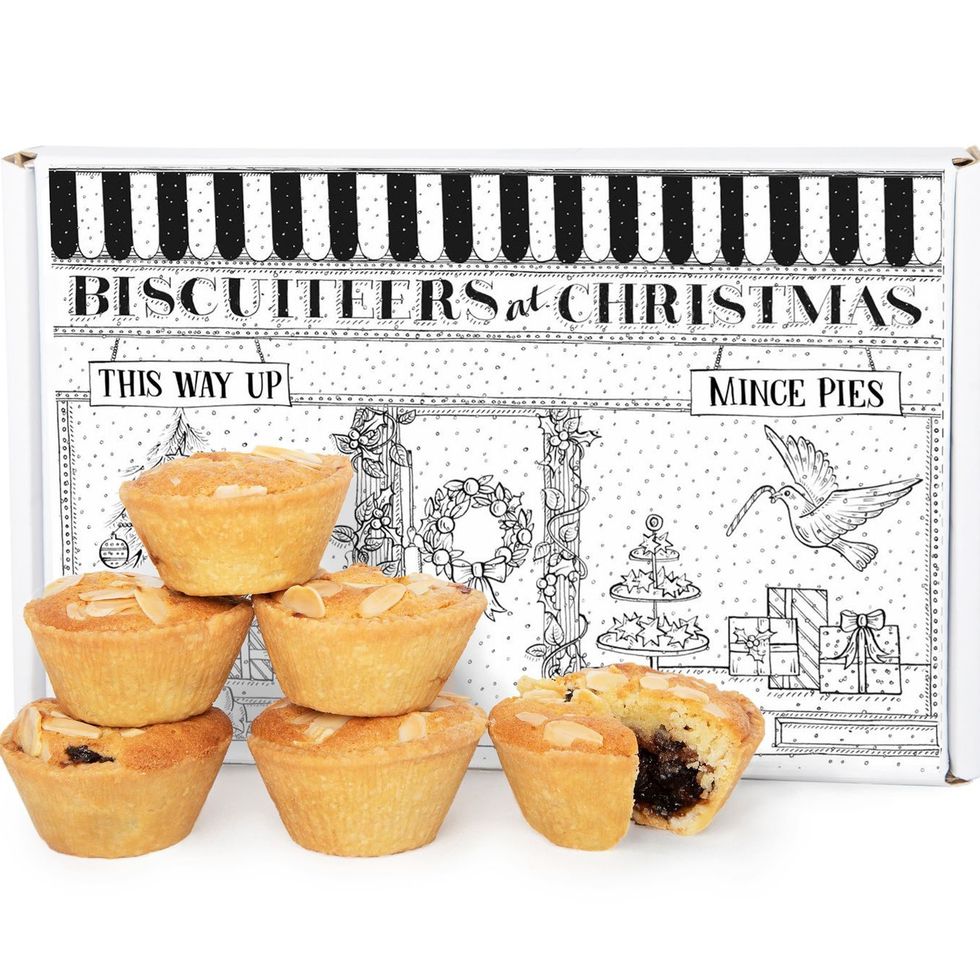 Biscuiteers Luxury Frangipane Topped Mince Pies