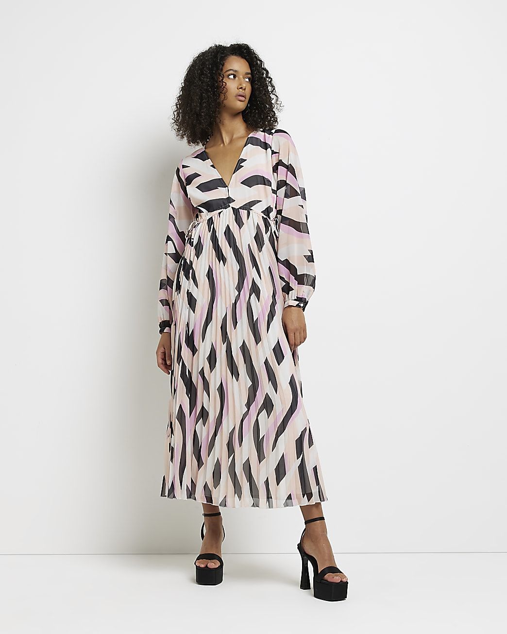 Primark zebra print dress sale