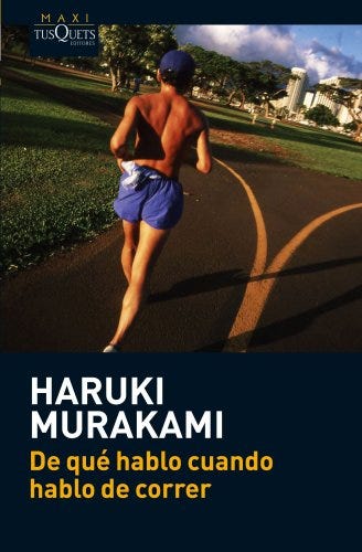 Libro 'De qué hablo cuando hablo de correr' de Haruki Murakami