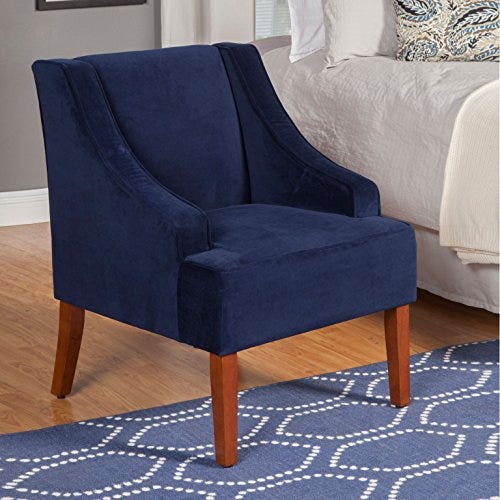 Swoop Arm Living Room Chair Swoop Arm Living Room Chair