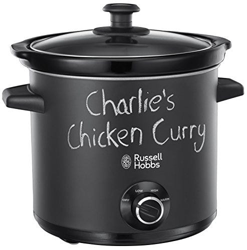 Russell Hobbs Chalkboard Slow Cooker