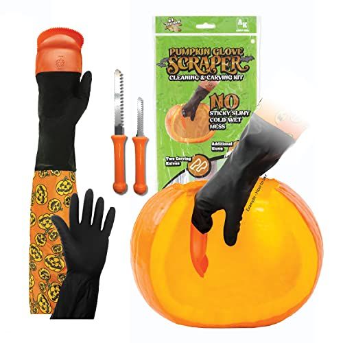 Pumpkin Scraper Glove