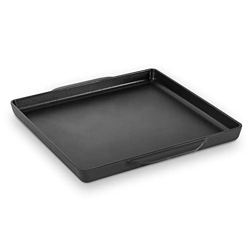 Geoffrey Zakarian Set of 2 Cast Iron Non-Stick Mini Baking Dishes Oval BLACK