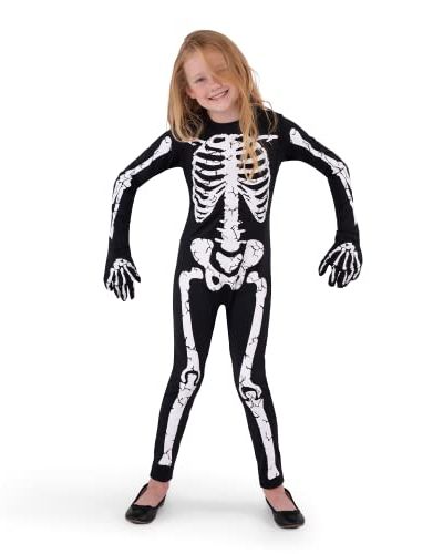 skeleton costume bones pattern