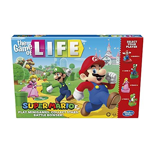 Hasbro Gaming The Game of Life: Super Mario Edition Board Game
