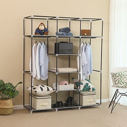 Shoe Racks for Closet Space Saver - 4pcs Closet Shoe Rack Floor Shoe Rack  Organizer Garage Storage Closet White Shoe Racks for Bedroom - Closet Shoe