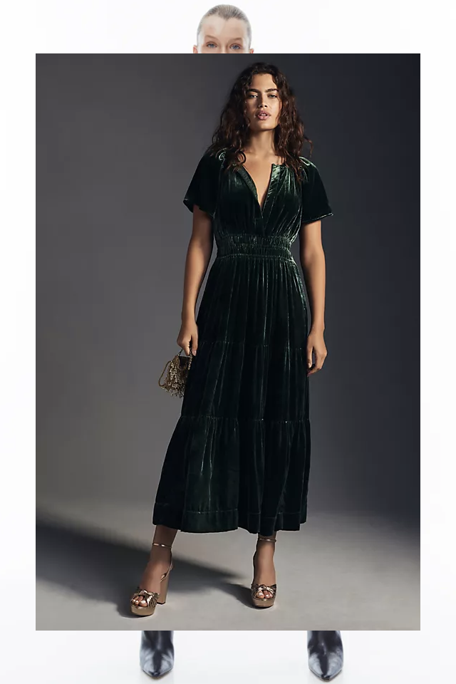 The Somerset Maxi Dress: Velvet Edition, £148