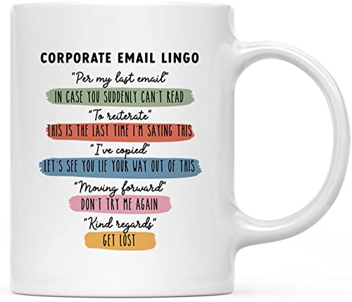 Corporate Email Lingo Mug