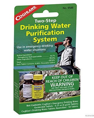 Coghlan's Drinking Water Treatment, Two Step Coghlan's Drinking Water Treatment, Two Step