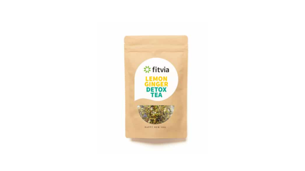 Lemon ginger detox tea di Fitvia