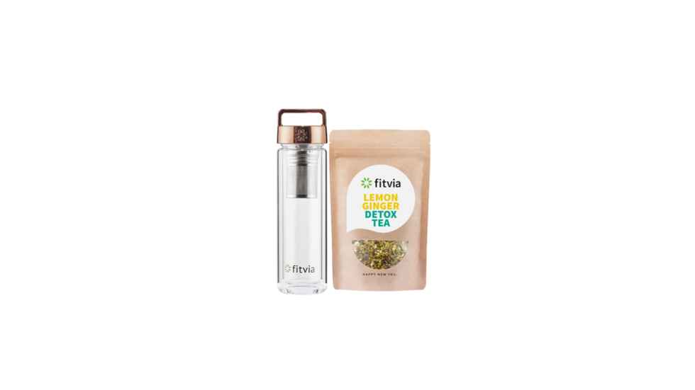 Ginger detox tea set di Fitvia