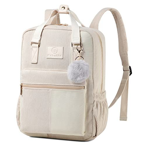Makukke School Backpacks for Teen Girls - Laptop Backpacks 15.6 Inch  College Cute Bookbag Anti Theft Women Casual Daypack