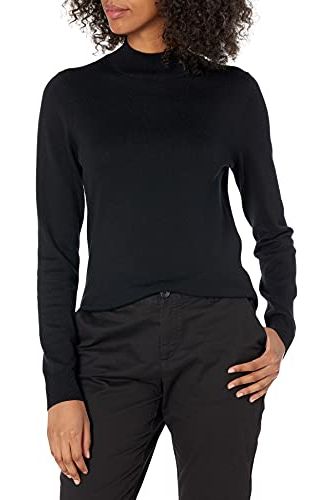 Amazon Essentials Women's Lightweight Mockneck Sweater