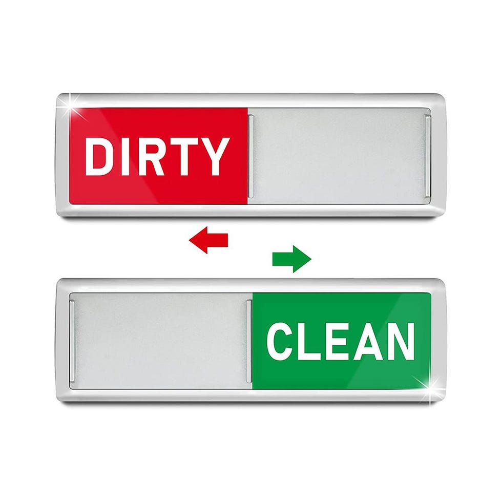 Dirty Clean Dishwasher Magnet,Dishwasher Magnet Clean Dirty Sign Magnet for  Dishwasher Dish Bin That Says Clean or Dirty Dish Washer Refrigerator for