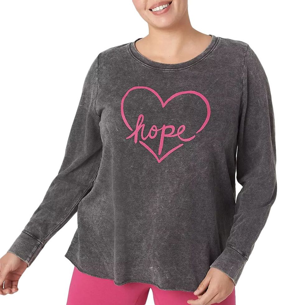 LIVI Hope Graphic Crop Sweatshirt