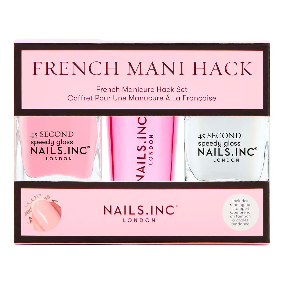 Nails Inc. French Mani Hack Nail Polish Set
