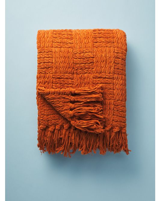 Chenille Throw