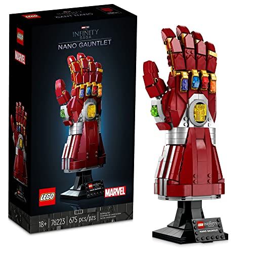 Marvel Nano Gauntlet Iron Man Building Set for Adults